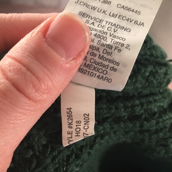 J. Crew Shaker Stitch Knit Chunky Heavy Fisherman Sweater, Size XL - Picture 7 of 7